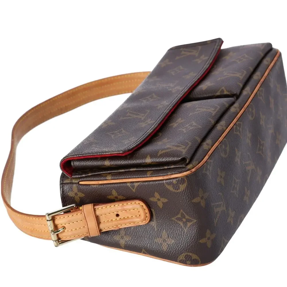 Louis Vuitton Viva Cite MM Monogram Shoulder Bag M51164 Brown